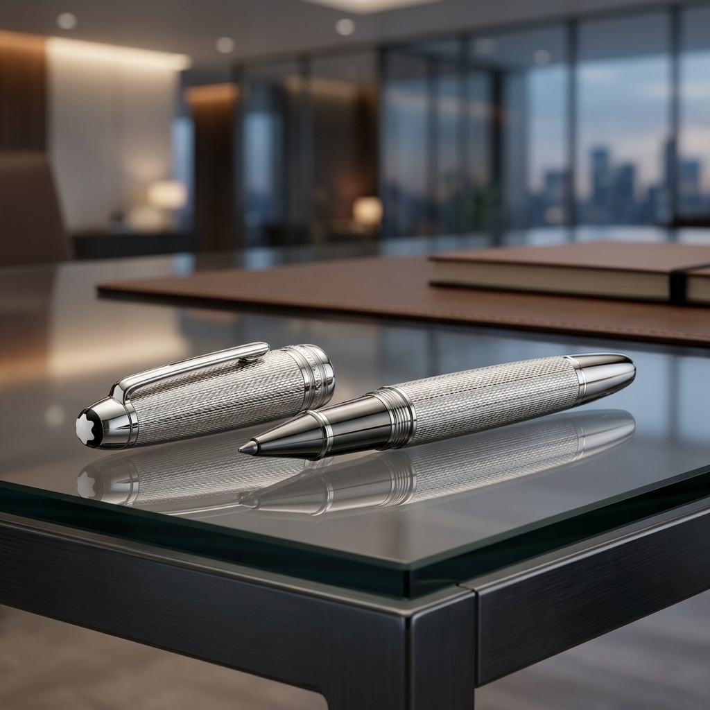 Penlisse Ambassador Platinum Chased Rollerball