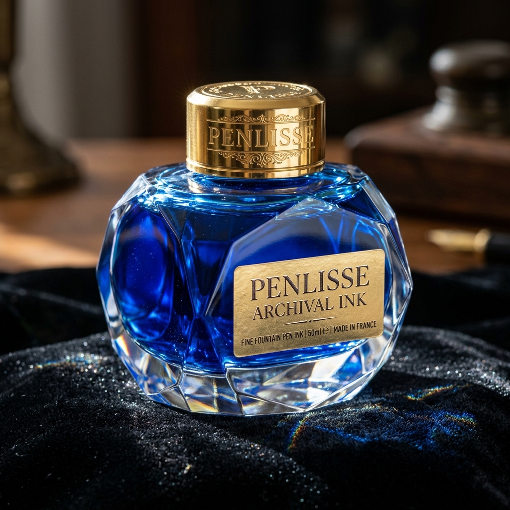 Penlisse Archival Bottled Ink - Royal Sapphire (50ml)